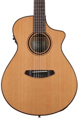 Breedlove ECO Pursuit Exotic S Concert CE Nylon String Acoustic-Electric Guitar - Red Cedar-Myrtlewood