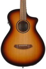 Breedlove ECO Discovery S Concertina CE Acoustic-Electric Guitar - Edgeburst Red Cedar/African Mahogany