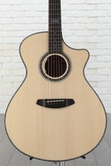 Breedlove Legacy Concerto CE Custom Acoustic-electric Guitar - Natual Adirondack Spruce/Koa with Asymmetrical Headstock