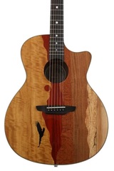 Luna Vista Eagle Acoustic-electric Guitar - Gloss Natural