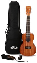 Kala KA-15C Concert Ukulele Bundle - Satin Mahogany