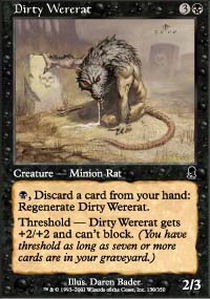 Dirty Wererat - Foil