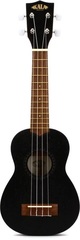 Kala KA-15S Mahogany Soprano Ukulele - Black Satin