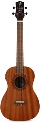 Luna Vintage Mahogany Baritone Ukulele A/E - Satin Natural