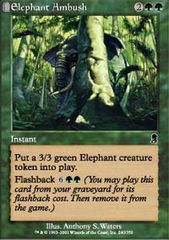 Elephant Ambush - Foil