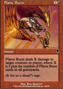 Flame Burst - Foil