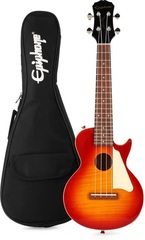 Epiphone Les Paul Acoustic/Electric Concert Ukulele - Heritage Cherry Sunburst
