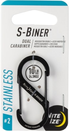 Nite Ize - S-Biner #2 Stainless-Steel Dual Carabiner