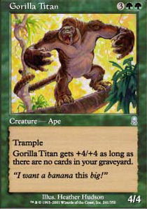 Gorilla Titan - Foil