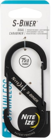 Nite Ize - S-Biner #4 Stainless-Steel Dual Carabiner