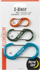 Nite Ize - S-Biner Aluminum Dual Carabiners - Package of 3