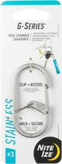 Nite Ize - G-Series Carabiner Keychain - Size 3