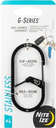 Nite Ize - G-Series Carabiner Keychain - Size 4