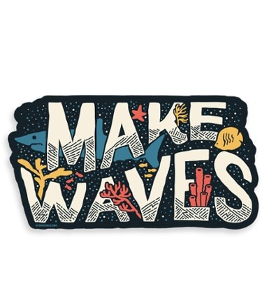 Atomicchild - Make Waves Sticker