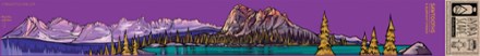 Hydrascape Stickers - Sawtooths & Elephants Perch Infinity Sticker