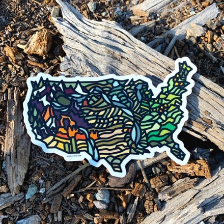 Atomicchild - USA Sticker