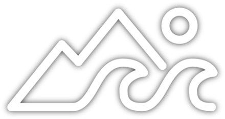 Stickers Northwest - Mountains & Waves Sticker