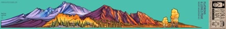 Hydrascape Stickers - Flatirons & Longs Peak Infinity Sticker
