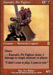 Kamahl, Pit Fighter - Foil