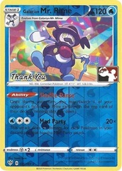 Galarian Mr. Rime - 036/189 - Reverse Holo - Thank You Promo