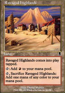 Ravaged Highlands - Foil