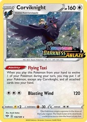 Corviknight - 156/189 - Darkness Ablaze Stamped Promo