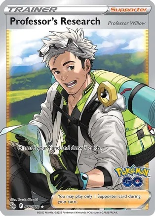 Professors Research (Professor Willow) - 078/078 - Full Art Ultra Rare