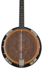 Luna Celtic 5-string Banjo - Tobacco Burst