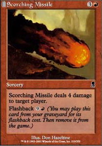 Scorching Missile - Foil