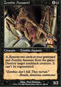 Zombie Assassin - Foil