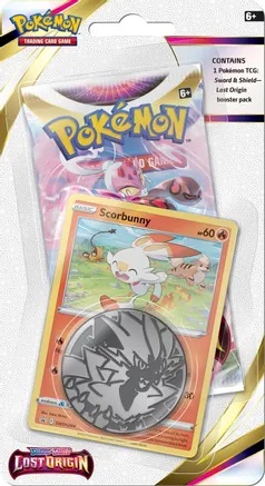 Sword & Shield - Lost Origin - Single Pack Blister - Scorbunny