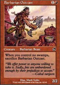 Barbarian Outcast - Foil