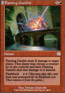 Flaming Gambit - Foil