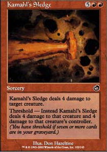 Kamahls Sledge - Foil