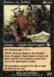 Balthor the Defiled - Foil