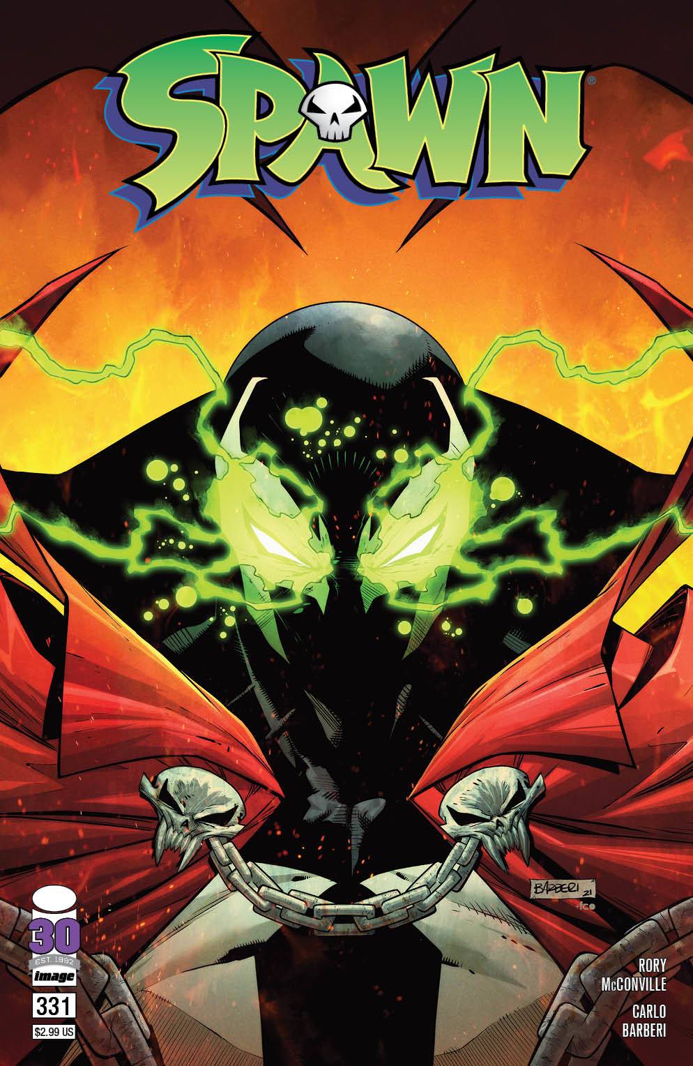 SPAWN #331 CVR B BARBERI