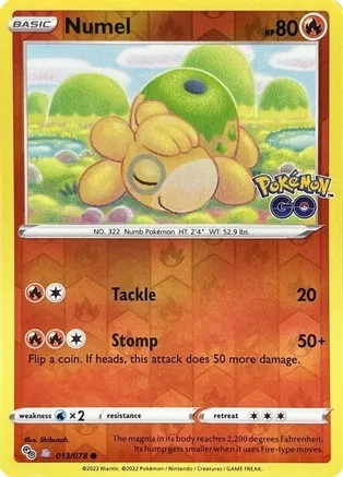 Numel (Peelable DItto) - 013/078 - Common - Reverse Holo