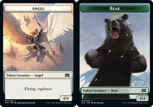 Angel Token // Bear Token - Foil