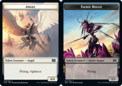 Angel (003) // Faerie Rogue (011) Double-Sided Token - Foil