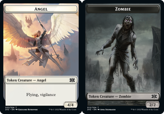 Angel Token // Zombie Token - Foil