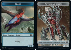 Drake Token // Phyrexian Golem Token