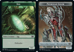 Egg Token // Phyrexian Golem Token