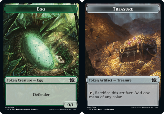 Egg Token // Treasure Token