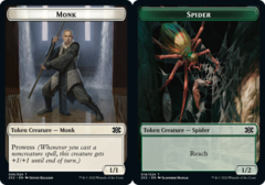 Monk Token // Spider Token - Foil