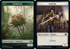 Saproling Token // Vampire Token - Foil