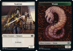 Vampire Token // Worm Token - Foil