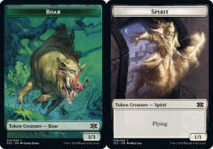 Boar Token // Spirit Token (008) - Foil