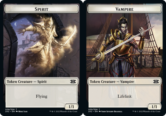 Spirit Token (008) // Vampire Token - Foil