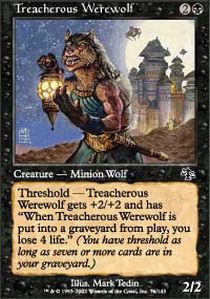 Treacherous Werewolf - Foil