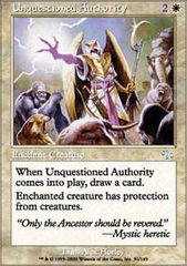 Unquestioned Authority - Foil